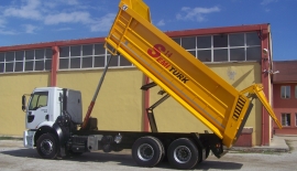 Half-Pipe (Semi-Pipe & U Shaped) Tipper Truck Body | Hardox / S700MC