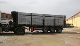  6500 kg CHEST TYPE TIPPER SEMI TRAILER