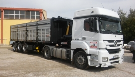  6500 kg CHEST TYPE TIPPER SEMI TRAILER