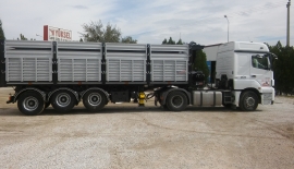  6500 kg CHEST TYPE TIPPER SEMI TRAILER