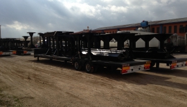 2 Axle Low-bed & Semi Low Loader Semi-Trailer