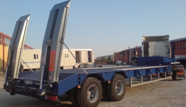 2 Axle Low-bed & Semi Low Loader Semi-Trailer