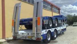 2 Axle Low-bed & Semi Low Loader Semi-Trailer