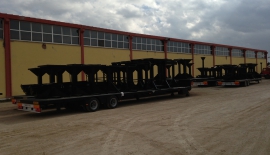 2 Axle Low-bed & Semi Low Loader Semi-Trailer