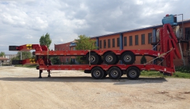 3 Axle Low-bed & Semi Low Loader Semi-Trailer