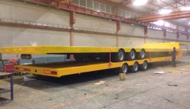 3 Axle Low-bed & Semi Low Loader Semi-Trailer