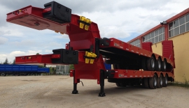 3 Axle Low-bed & Semi Low Loader Semi-Trailer