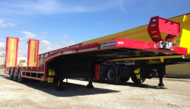 3 Axle Low-bed & Semi Low Loader Semi-Trailer