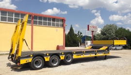 3 Axle Low-bed & Semi Low Loader Semi-Trailer