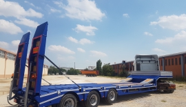 3 Axle Low-bed & Semi Low Loader Semi-Trailer