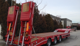 3 Axle Low-bed & Semi Low Loader Semi-Trailer