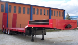 3 Axle Low-bed & Semi Low Loader Semi-Trailer