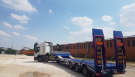 3 Axle Low-bed & Semi Low Loader Semi-Trailer