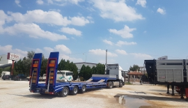 3 Axle Low-bed & Semi Low Loader Semi-Trailer