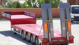 4 Axle Low-bed & Semi Low Loader Semi-Trailer