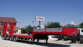 4 Axle Low-bed & Semi Low Loader Semi-Trailer