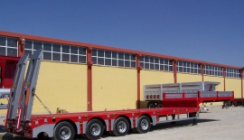 4 Axle Low-bed & Semi Low Loader Semi-Trailer