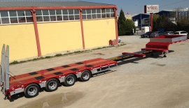 4 Axle Low-bed & Semi Low Loader Semi-Trailer