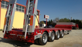 4 Axle Low-bed & Semi Low Loader Semi-Trailer