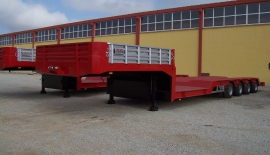 4 Axle Low-bed & Semi Low Loader Semi-Trailer