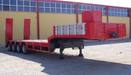 4 Axle Low-bed & Semi Low Loader Semi-Trailer