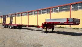 4 Axle Low-bed & Semi Low Loader Semi-Trailer