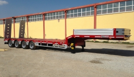 4 Axle Low-bed & Semi Low Loader Semi-Trailer