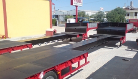 4 Axle Low-bed & Semi Low Loader Semi-Trailer