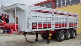 6700 KG ROLL&POOL TYPE TIPPER SEMI TRAILER