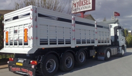 6700 KG ROLL&POOL TYPE TIPPER SEMI TRAILER