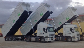 6700 KG ROLL&POOL TYPE TIPPER SEMI TRAILER