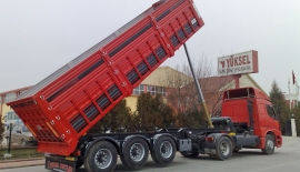 6700 KG ROLL&POOL TYPE TIPPER SEMI TRAILER