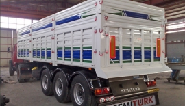 6700 KG ROLL&POOL TYPE TIPPER SEMI TRAILER