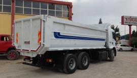 Half-Pipe (Semi-Pipe & U Shaped) Tipper Truck Body | Hardox / S700MC