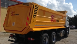 Half-Pipe (Semi-Pipe & U Shaped) Tipper Truck Body | Hardox / S700MC