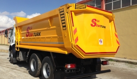 Half-Pipe (Semi-Pipe & U Shaped) Tipper Truck Body | Hardox / S700MC