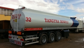 50.000 Liter Liquid Tank Semi-Trailer