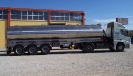 34.000 Liter Liquid Tank Semi-Trailer