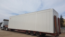 e-House Konteyner | Mobil Trafo Merkezi Konteyneri | 3.3x13x3.5 Metre