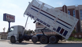 Grain Type / Chest Type Tipper Truck Body