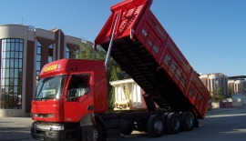 Grain Type / Chest Type Tipper Truck Body