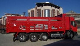 Grain Type / Chest Type Tipper Truck Body