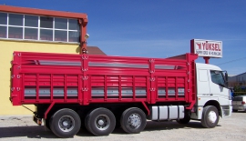 Grain Type / Chest Type Tipper Truck Body