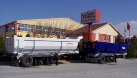 18 - 38 m Half-Pipe (Half-Round - U Shape) Tipper Semi-Trailer | Hardox / S700MC