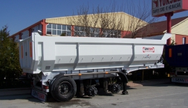 18 - 38 m Half-Pipe (Half-Round - U Shape) Tipper Semi-Trailer | Hardox / S700MC