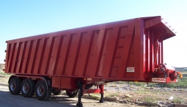 38 - 70 m Scrap Carrier Tipper Semi-Trailer | Accordion Tipper Trailer | Hardox / S700MC