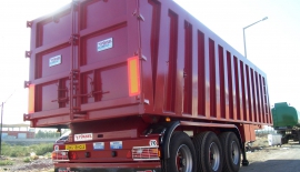 38 - 70 m Scrap Carrier Tipper Semi-Trailer | Accordion Tipper Trailer | Hardox / S700MC