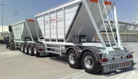 Double Bottom Dump Trailers with Aluminum Hopper | Belly Dump Trailers | Ultra-Light