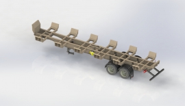 Bomb Cart Trailers | Terminal & Port Trailers