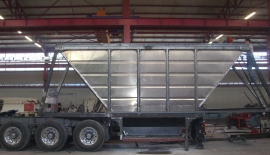 Double Bottom Dump Trailers with Aluminum Hopper | Belly Dump Trailers | Ultra-Light